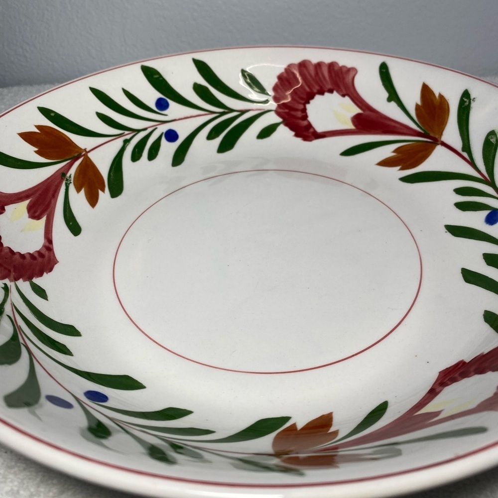 Ideal Ironstone China 11-inch serving bowl - hand painted